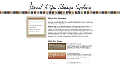 Desktop Screenshot of directtoyoustorage.com